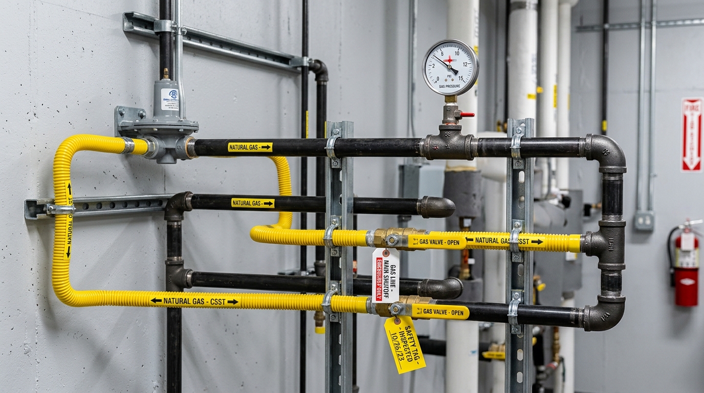Gas Line Repair & Installation